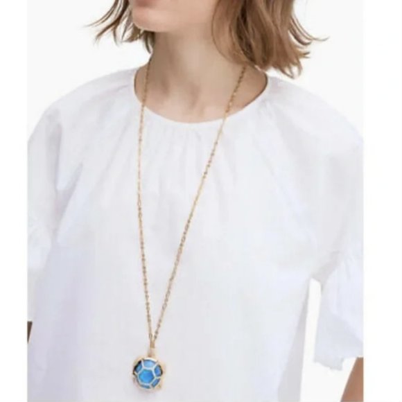 Kate Spade Paradise Found Turtle Necklace